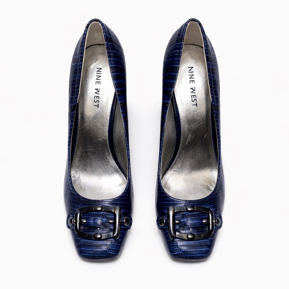 Nine West Blue Heels